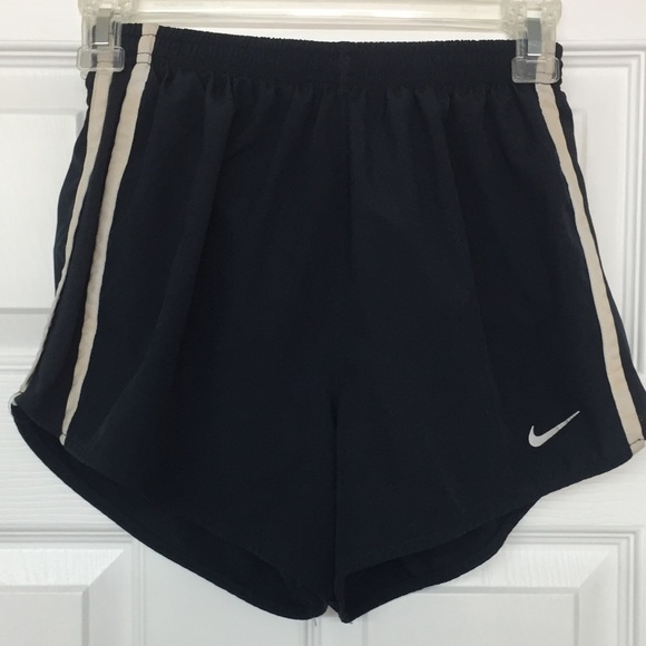 Nike Dri Fit Navy Blue Athletic Running Active Wear Shorts Sz S - Picture 1 of 3